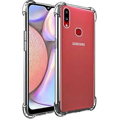 Picture of Samsung Galaxy A10s / Samsung Galaxy M01s Premium Crystal Clear Soft TPU Ultra-Thin Transparent Flexible Protective Mobile Phone Back Cover