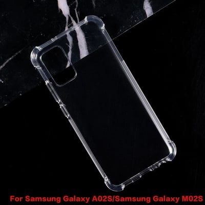 Picture of Transparent back cover For Samsung Galaxy M02s / Samsung Galaxy A02s Luxury transparent Protect Back Cover Soft Case