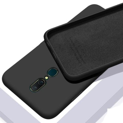 Picture of For Oppo F11 Pro Premium Quality Liquid Silicon Longlasting Using With Camera Protection Phone Case For Oppo F11 Pro Back Cover