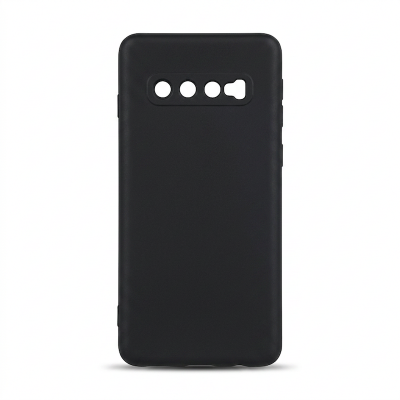 Picture of Biruiqu For Samsung Galaxy S10 Plus S10+ Case Liquid Silicone Soft Rubber Shockproof Cover