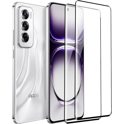 Picture of Oppo Reno 12 5G UV Glass Full HD Curved Edge Liquid UV Tempered Glass Screen Protector