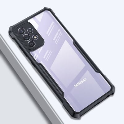 Picture of Samsung Galaxy A52 A52 5G A52s 5G Luxury Xund Transparent Clear Cases Ultra Thin Light Weight Trendy Stylish Slim Shockproof Bumper Camera Protective Xund Covers Phone