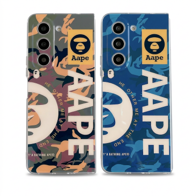 Picture of For Samsung Galaxy Z Fold 6 Fashion Creative Cartoon IMD Blu-ray Folding Phone Case TPU Soft Protection Shell