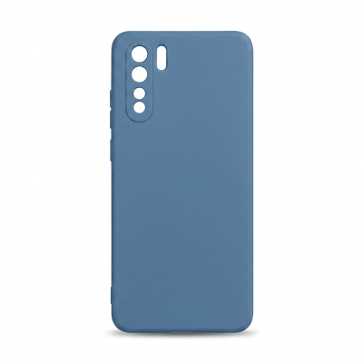 Picture of For Oppo F15 / Oppo A91 / Oppo Reno 3 Slim Matte Cover Liquid Silicone Stylish and Protective Back Cover Case for Your Device