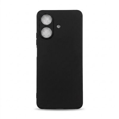 Picture of Realme Note 60/NARZO N61  Heavy Strong Liquid Silicone Soft Gel Rubber Shockproof Cover Case Back Cover