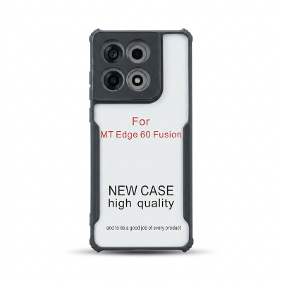Picture of For Moto Edge 60 Fusion Xundd Hard Clear Acrylic Shockproof TPU Bumper Mobile Phone Case Back Cover