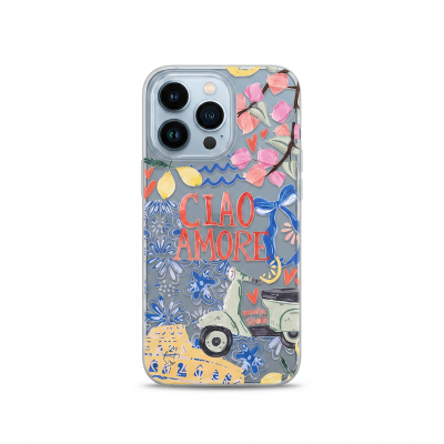 Picture of Semi Customize Transparent Back Cover For Iphone 16/Iphone 16 Pro/Iphone 16 Pro Max/Iphone 16 Plus