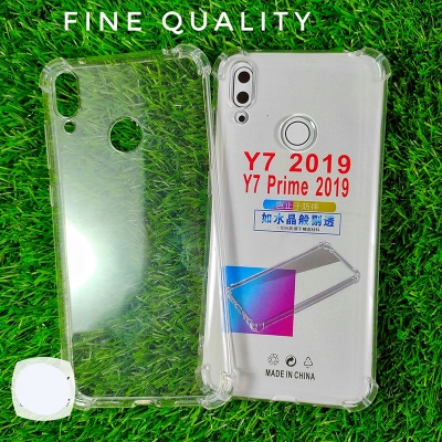 Picture of For Huawei Y7 Prime 2019, Enjoy 9, Y7 2019 Clear Cover Soft Thin Anti-Scratches Crystal Case(Transparent)