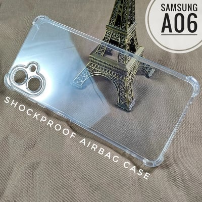 Picture of Samsung Galaxy A06 Premium Silicone Case Crystal Clear Soft TPU Ultra-Thin Transparent Flexible Protective Mobile Phone Back Cover