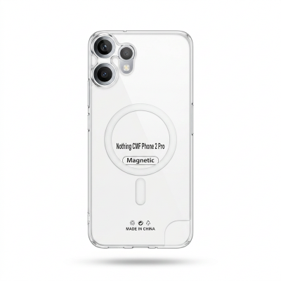 Picture of Anti Yellow Unique Case For nothing phone cmf 2 pro Clear Hard Transparent Phone Back Cover