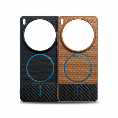 Picture of New Phone case Vivo X200 ultra Back cover Fashionable Hard Shockproof Back Mirror Film Protective Leather for Vivo X200 ultra case