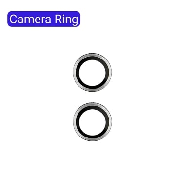 Picture of Full Glued Metal Camera Ring Protector For Vivo Y17s
