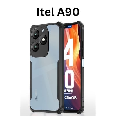 Picture of Itel A90 Case Crystal Clear Case ipaky Slim Anti Scratch TPU Shockproof Protective Phone Cover