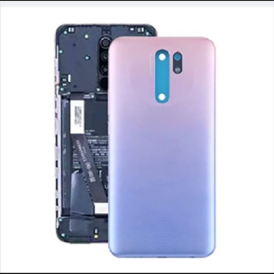 Picture of Xiaomi Redmi 9 - ( Polycarbonate Plastic ) Casing / Back Shell / Back Panel / Battery Cover / Back Door / Back Replacement Part With Button