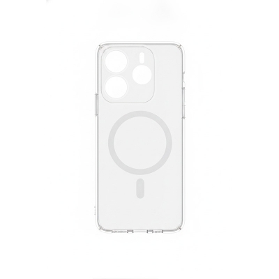 Picture of For Redmi Note 14 4G /Anti Yellow Magsafe Unique Case For Redmi Note 14 4G Clear Hard Transparent Phone Back Cover case