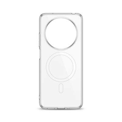 Picture of For Redmi 14c Anti yellow Magsafe clear plastic slim premium back cover