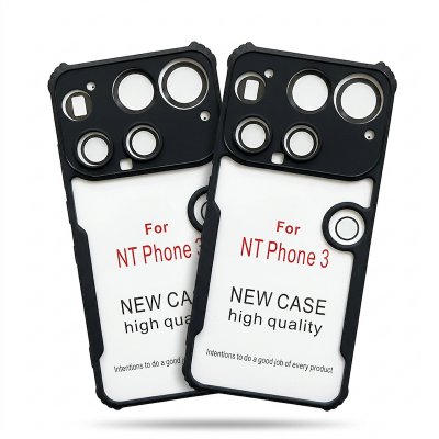 Picture of For Nothing Phone 3 Back Case Camera Protection Xundd Transparent Protective Mobile Phone Back Cover NothingPhone 3 Mobile Phone Back Cover