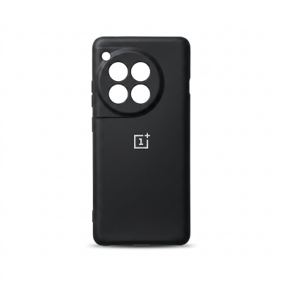 Picture of FOR One Plus 12/One Plus 12R Silky And Soft - Touch Finish With Camera Production Soft SILICONE COVER