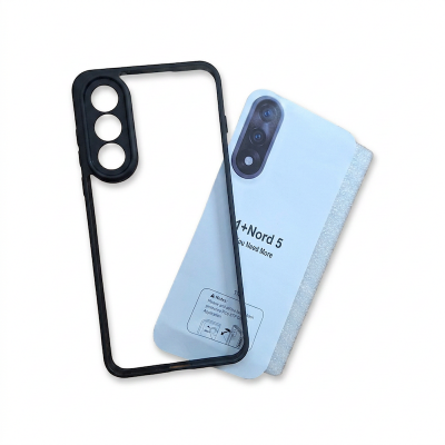 Picture of Phone case For OnePlus Nord 5 Back cover Hard Phone Case Clear Transparent Shockproof  For OnePlus Nord CE 5 Cover case