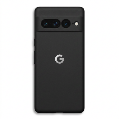 Picture of Rugged Carbon Fibre Back Cover Case for Google Pixel 7 PRO / pixel 7  Armor | Shockproof & Protective | Stunning Minimalist Design Back Case Cover for Google Pixel 7 Pro (Black)