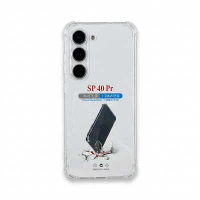 Picture of For Techno Spark 40 pro Silicon Airbag Transparent tpu back cover case