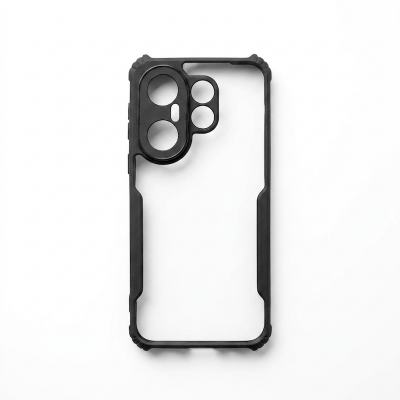Picture of For vivo X200 FE Edge-Reinforced Shockproof Cushion Back Clear Hybrid Transparent Hard Cover Casing-ELF vivo X200 FE/vivo X200FE