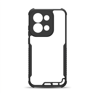 Picture of For Xiaomi Redmi 15C 4G/Xiaomi Redmi 15C 5G Edge-Reinforced Shockproof Cushion Back Clear Hybrid Transparent Hard Cover Casing-ELF