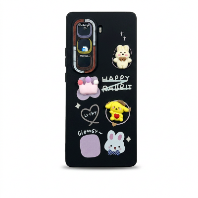 Picture of Infinix Hot 50 Pro Plus / Hot 50 Pro+ Kitty Ladies Back Cover