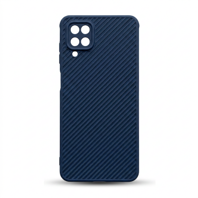 Picture of Samsung Galaxy A12 / M12 / F12 Unique Silicone Fiber Premium Back Cover