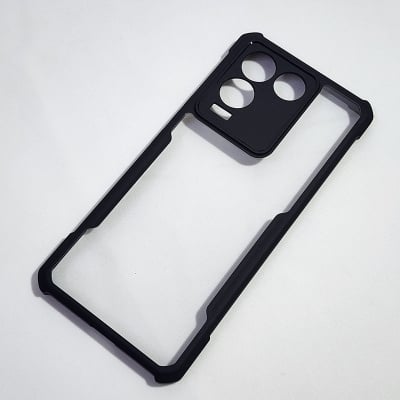 Picture of For Vivo iQOO Z7 Pro / Vivo S17e Xundd Airbags Soft TUP Bumper Shockproof Shell Back Clear Camera and Screen Protective Phone Cover