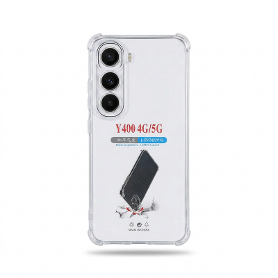 Picture of Vivo Y400 Back Cover Tpu Phone Case Soft Tranparent With Bump Portection Back Cover Phone Case Y400 Vivo Y400 4G Water Case