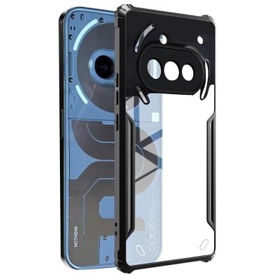 Picture of For Nothing Phone (3a) Xundd Protective Airbag Bumper Transparent Back Side Clear Phone Case For Nothing Phone 3A Back Cover