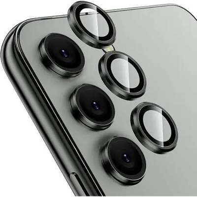 Picture of For Samsung Galaxy S23 FE Metal Camera Protector Lens Tempered Glass Camera Case For Samsung Galaxy Lens Ring