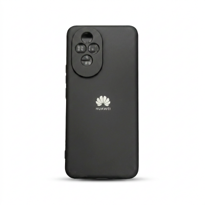 Picture of Silicone Back Case for Honor 200 Soft Touch Liquid Silicone with Camera Protection