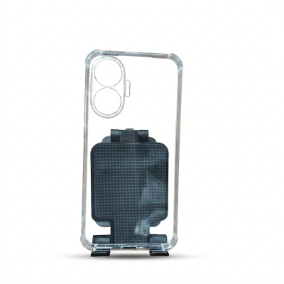Picture of Xiaomi Redmi Turbo 4/Poco X7 Pro Soft TPU Clear Transparent Shockproof Airbag Case – Protective Back Cover with Anti-Slip Grip