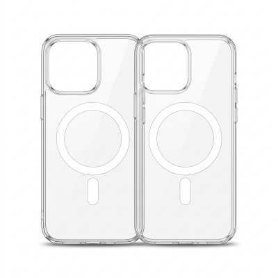 Picture of For iPhone 15/iphone 15 pro/iphone 15 pro max Anti Yellow Hard Magsafe Unique Case Clear Hard Phone Back Cover