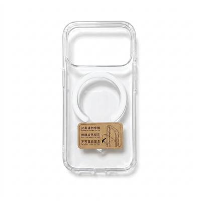 Picture of For iPhone 17 Pro Anti Yellow Hard Magsafe Unique Case Clear Hard Phone Back Cover