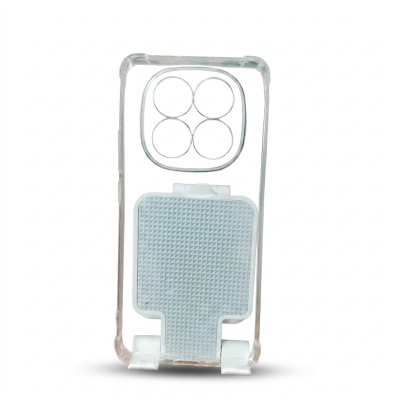 Picture of For Xiaomi Redmi Note 14 Pro 5G/Poco X7 5G  Premium Silicone Case Crystal Clear Soft TPU Ultra-Thin Transparent Flexible Protective Mobile Phone Back Cover