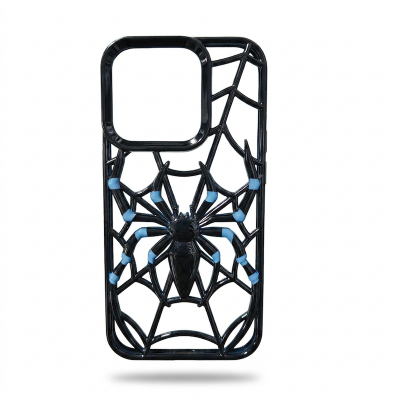 Picture of Personalized hollowed-out spider for iphone 15 Pro phone case