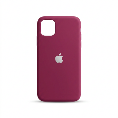Picture of For iPhone 11/Apple iPhone 11 Soft Microfiber Cloth Back Full Protection Case Cover Cwith Logo Soft Silicone Rubber Phone Case