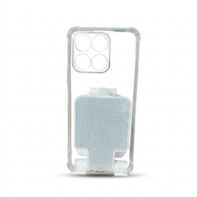 Picture of For Honor X6a/X6A Premium Silicone Case Crystal Clear Soft TPU Ultra-Thin Transparent Flexible Protective Mobile Phone Back Cover
