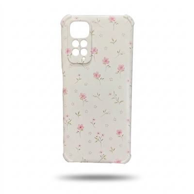 Picture of Xiaomi Redmi Note 11/Note 11S/Note 11 Pro  – Soft Silicone Back Cover with 3 Design Shockproof Protective Cover
