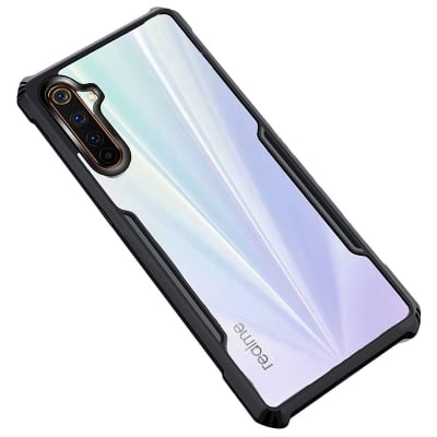 Picture of For Realme XT Realme X2 Shockproof TPU Bumper Clear Acrylic Mobile Phone Cases For Realme XT Back Covers