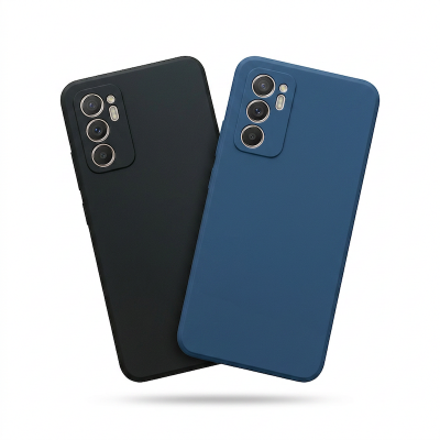 Picture of For OPPO A16 4G  Heavy Strong Liquid Silicone Soft Gel Rubber Shockproof Cover For OPPO A16 Phone Case