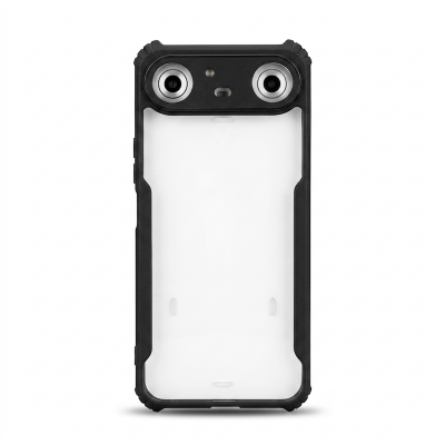 Picture of Product details of Xundd For Tecno Pova Slim 5G Xundd Back Cover Shockproof Anti-drop Shell TPU & PC Back Transparent Cover Bumper Phone Case Bi-color gradual color changing design, unique and eye-catching Hard PC material, durable and wear resistant Glos