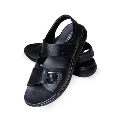 Picture of Men’s Buckle Strap Sandal - Black