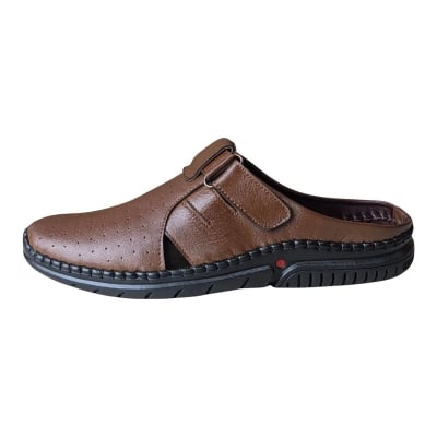 Picture of Men’s Half Sacchi Formal Shoe - Brown