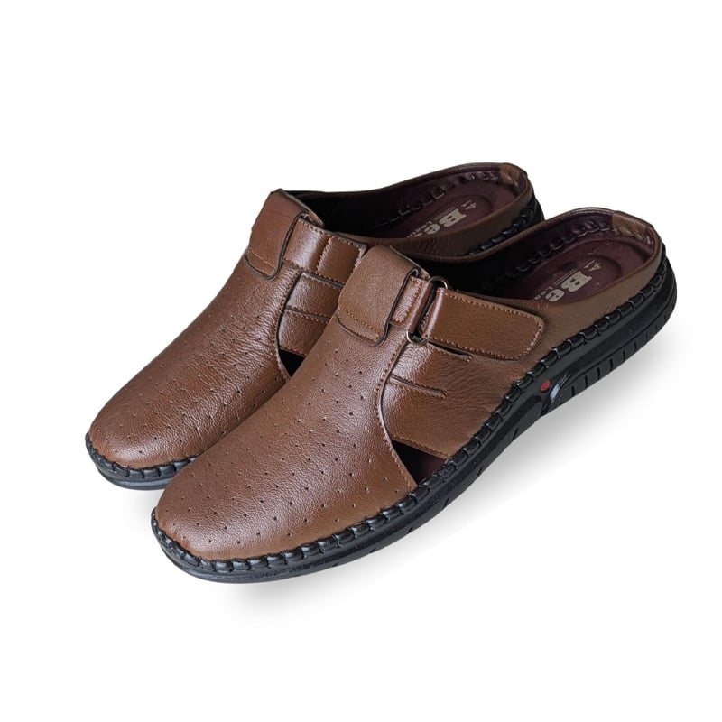 Picture of Men’s Half Sacchi Formal Shoe - Brown