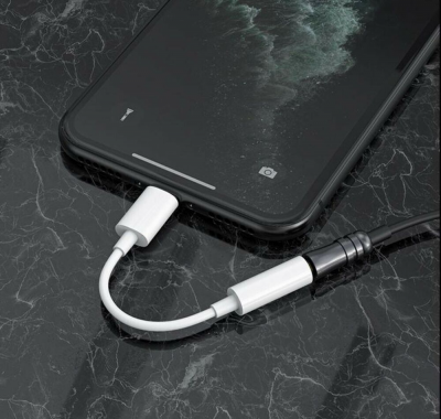 Picture of Adapter for Apple phone 3.5Mm Jack Connector Cable Headphone Aux All Ios Device