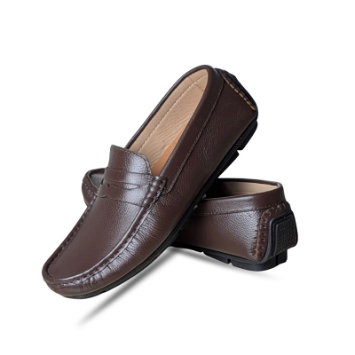 Picture of Men’s Leather Loafer - Choclate